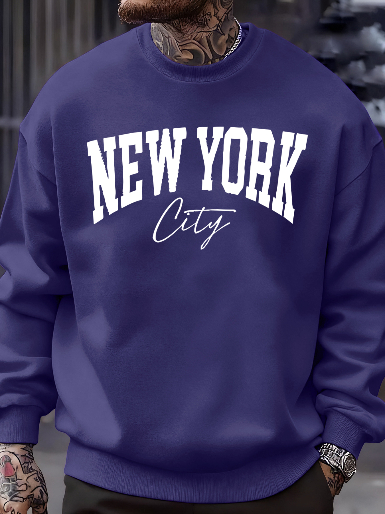 Winter Clothing In New York City - New York City Letter Eye-Catching Pattern