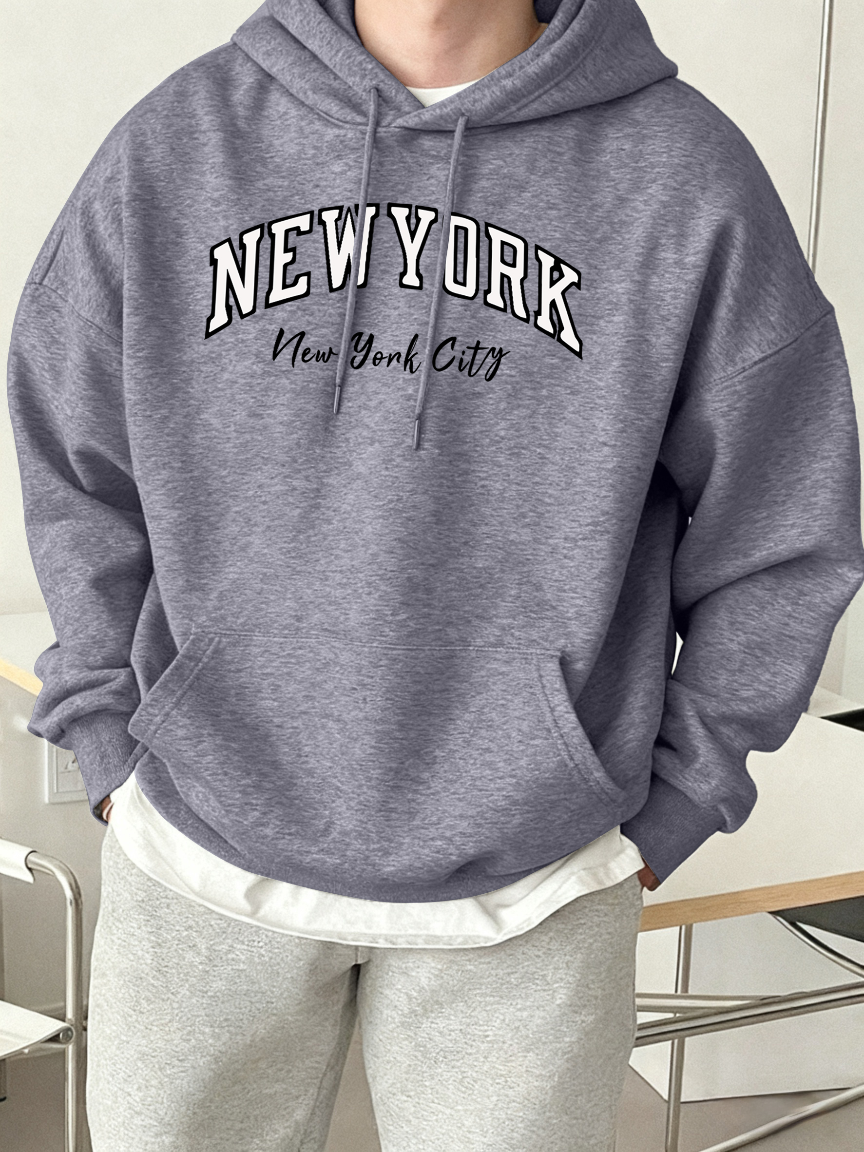 Winter Clothing In New York City - New York City Letter Creativity Printed