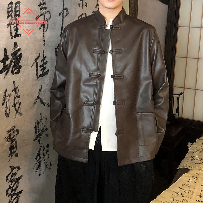 Winter Clothing For - Traditional Men's Clothing PU Leather Jacket