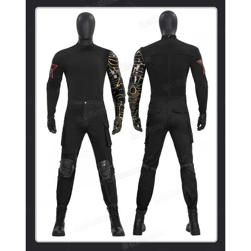 Winter Clothing Usa - Movie Thunderbolts Winter Soldier Cosplay Costume