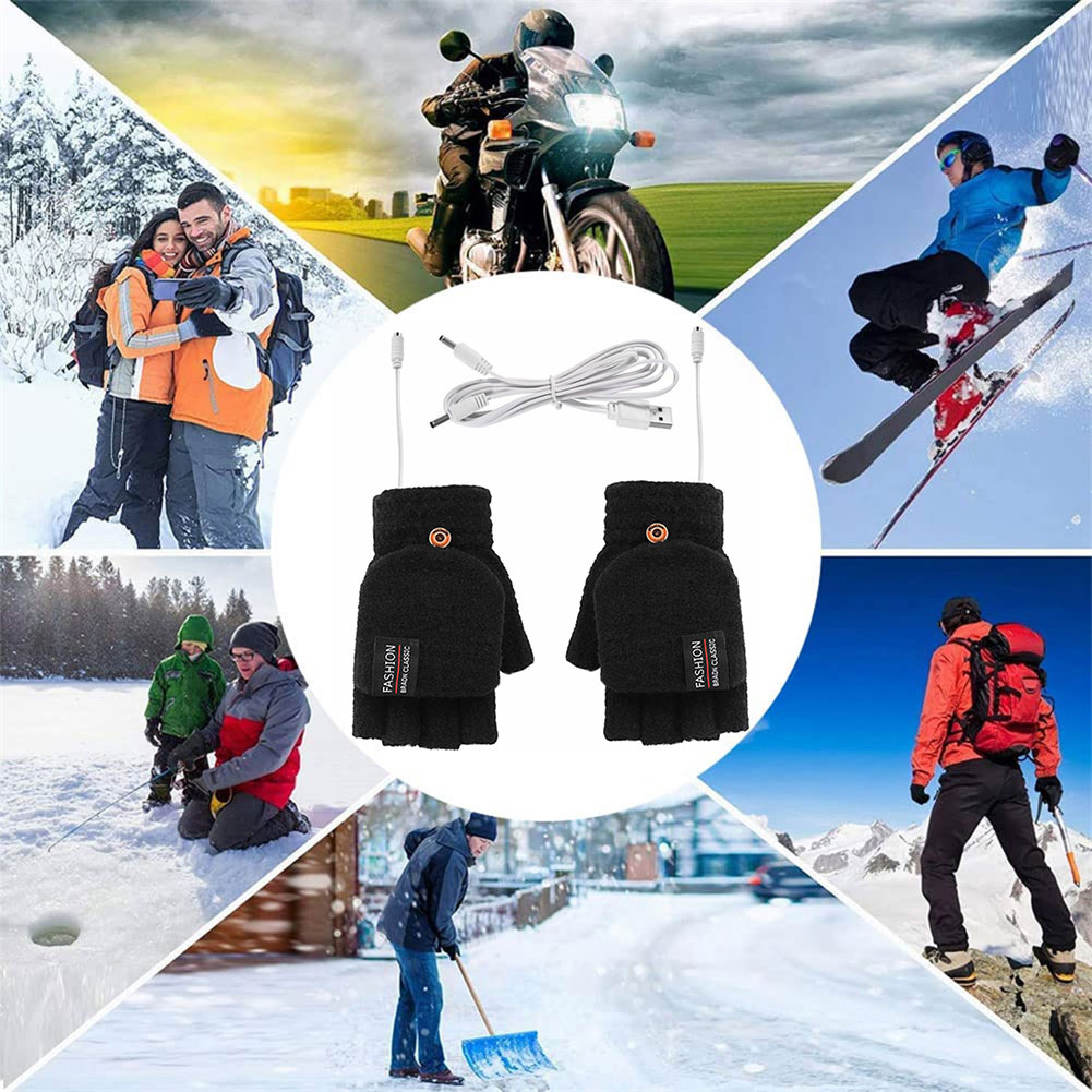 Electric USB Heating Gloves Ha - Hand Warmer Reusable incelemesi ve fiyatı