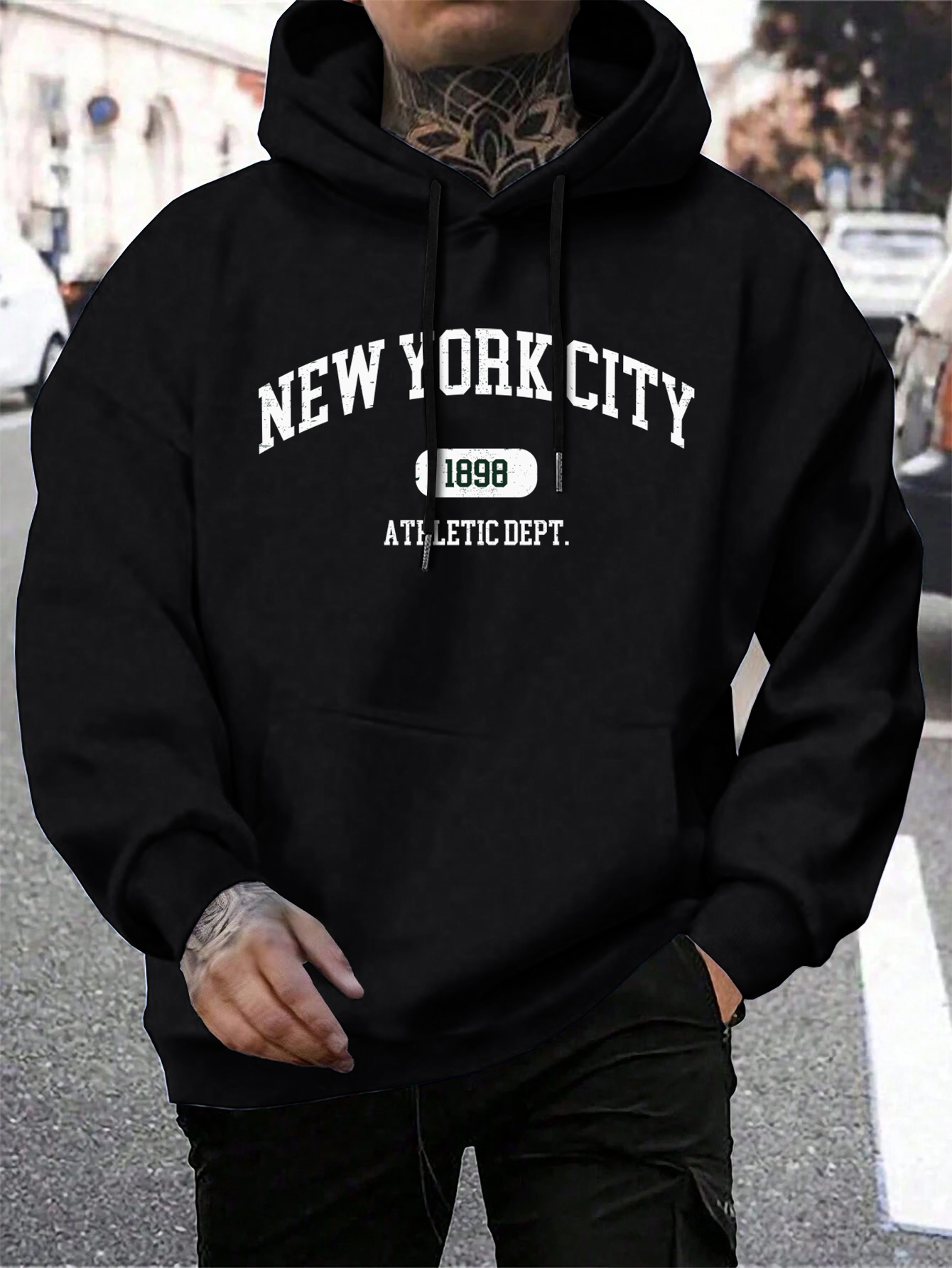 New York Usa City Letter Hoodi - Winter Clothing In New York City incelemesi ve fiyatı