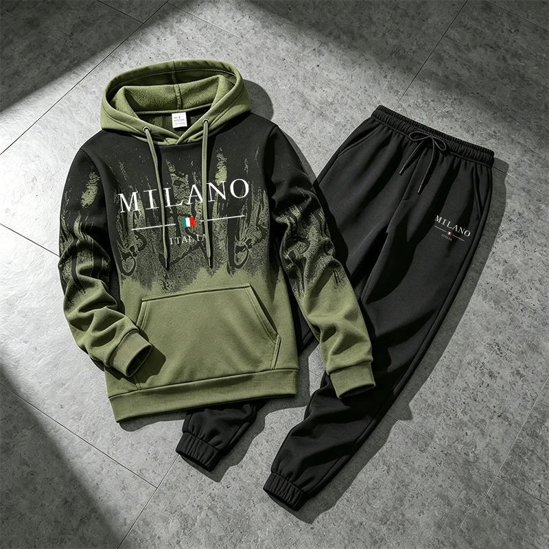 Italy Fashion Sportswear 2pcs  - Winter Clothing For incelemesi ve fiyatı