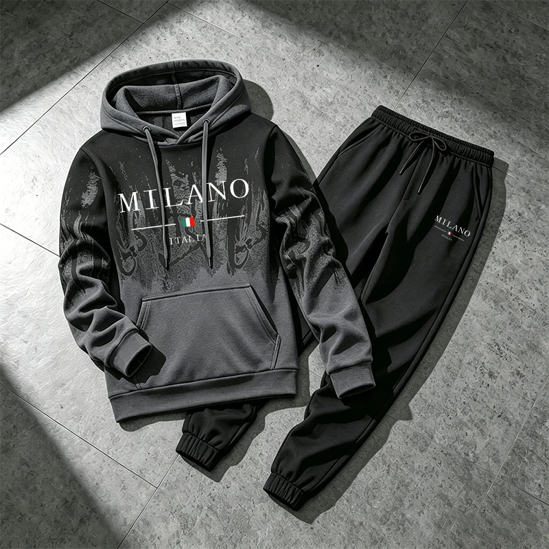 Italy Fashion Sportswear 2pcs  - Winter Clothing For incelemesi ve fiyatı