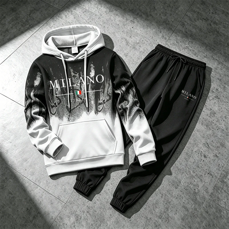 Italy Fashion Sportswear 2pcs  - Winter Clothing For incelemesi ve fiyatı