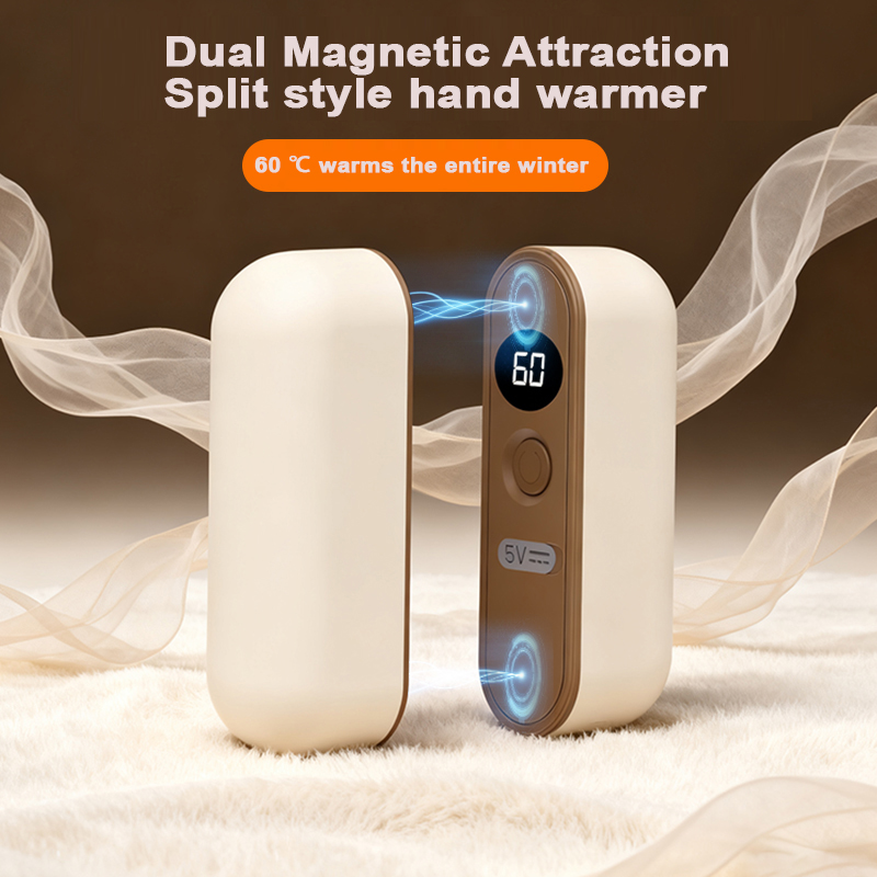 Split type magnetic suction ha - Hand Warmer Reusable incelemesi ve fiyatı
