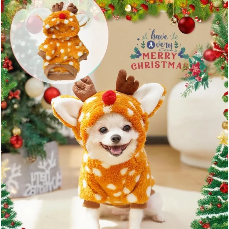 1pc Cute Christmas Reindeer Pe - Winter Clothing Must Haves incelemesi ve fiyatı