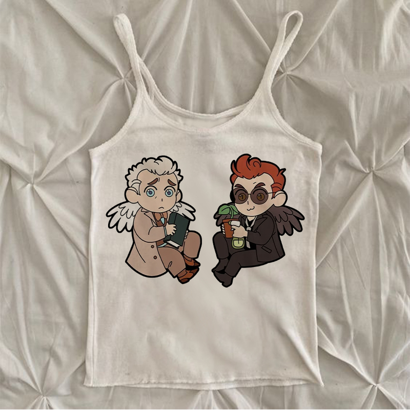 Good OmensY2k Good Omens Print - Zara Winter Clothing Women incelemesi ve fiyatı