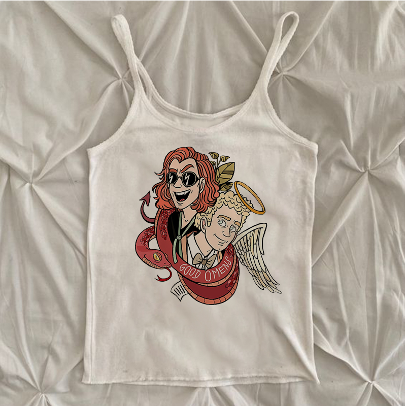 Good OmensY2k Good Omens Print - Zara Winter Clothing Women incelemesi ve fiyatı