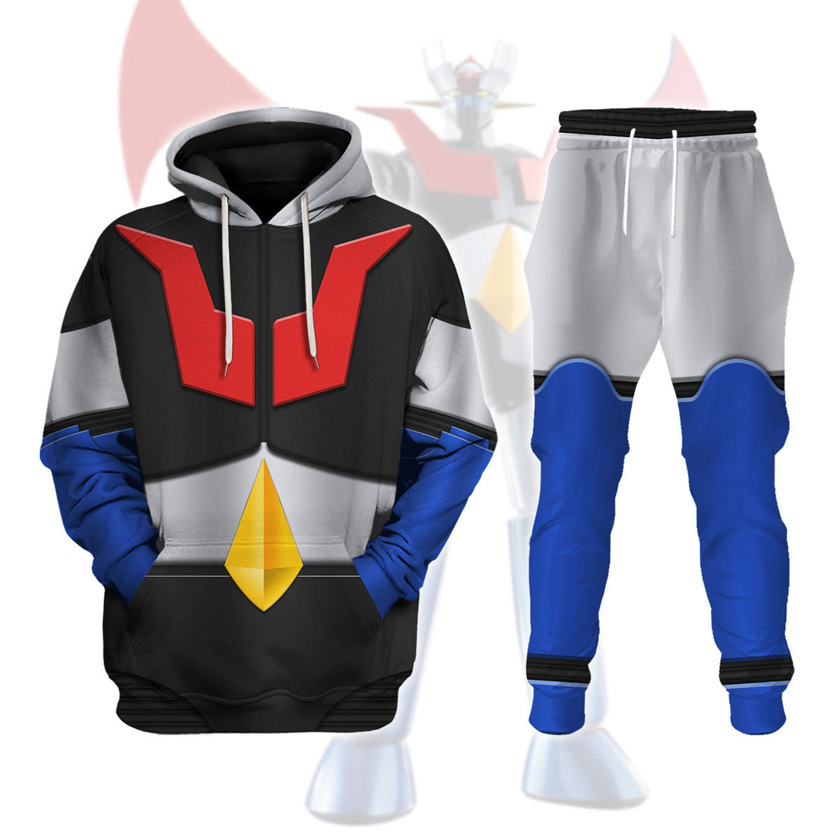Anime Mazinger Z Cosplay 3D Pr - Winter Clothing For incelemesi ve fiyatı