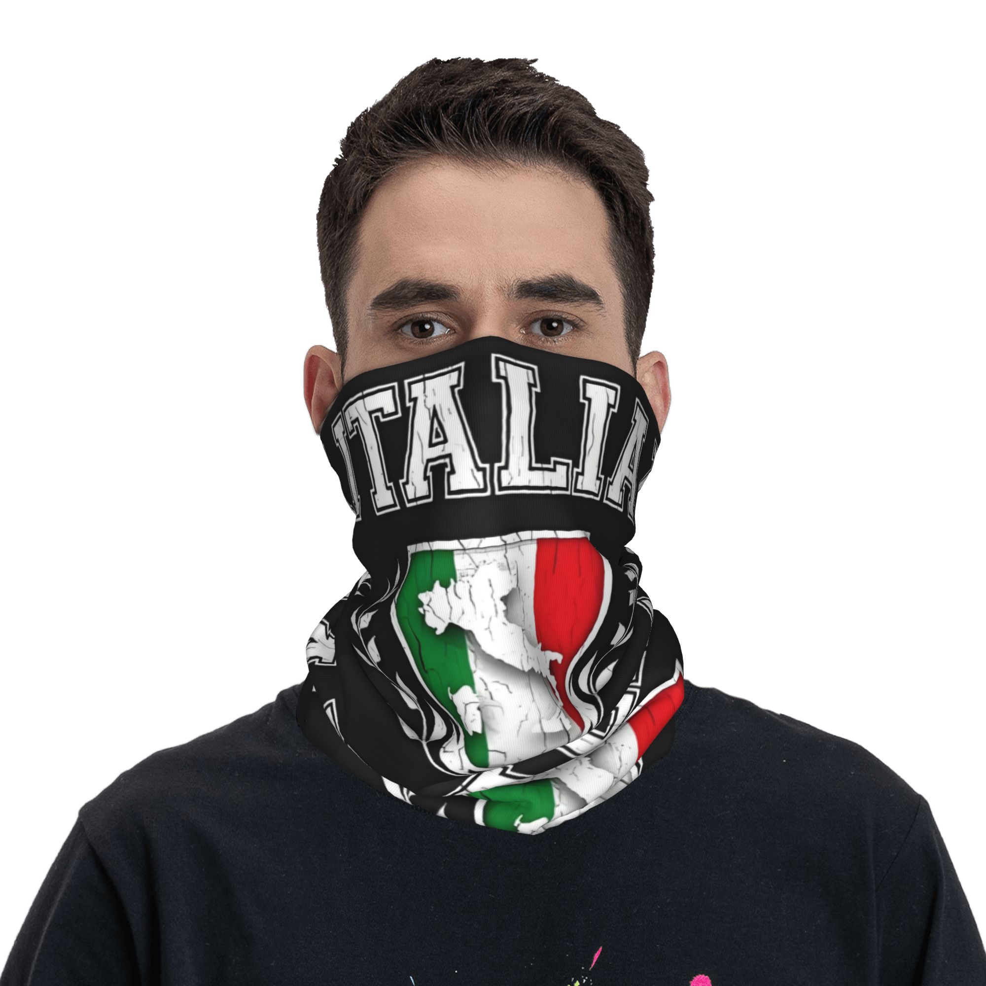 Custom Italy Flag Bandana Neck - Winter Clothing Women Sale incelemesi ve fiyatı