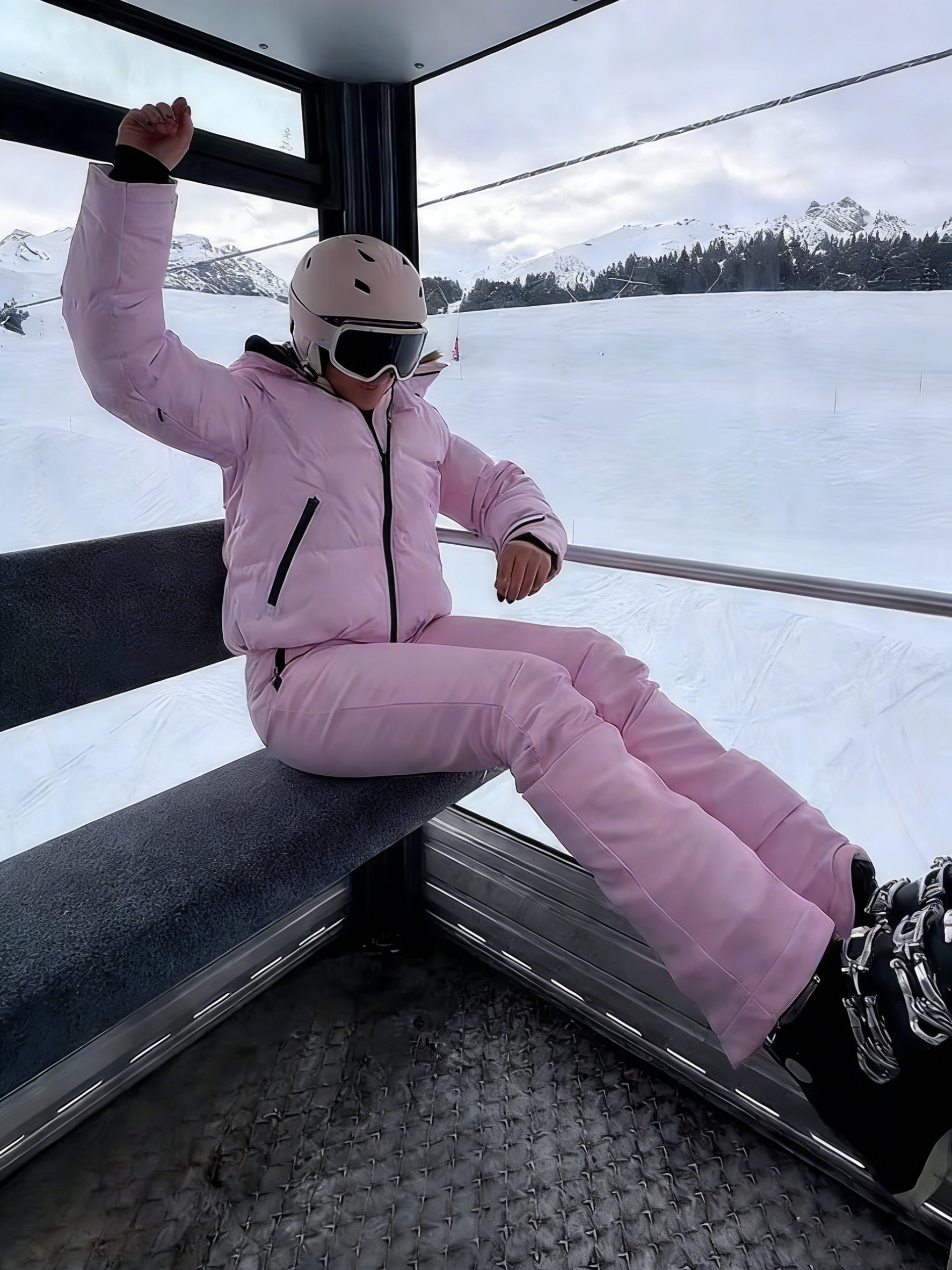 Winter Pink Thicken Warm Women - Winter Clothing For incelemesi ve fiyatı