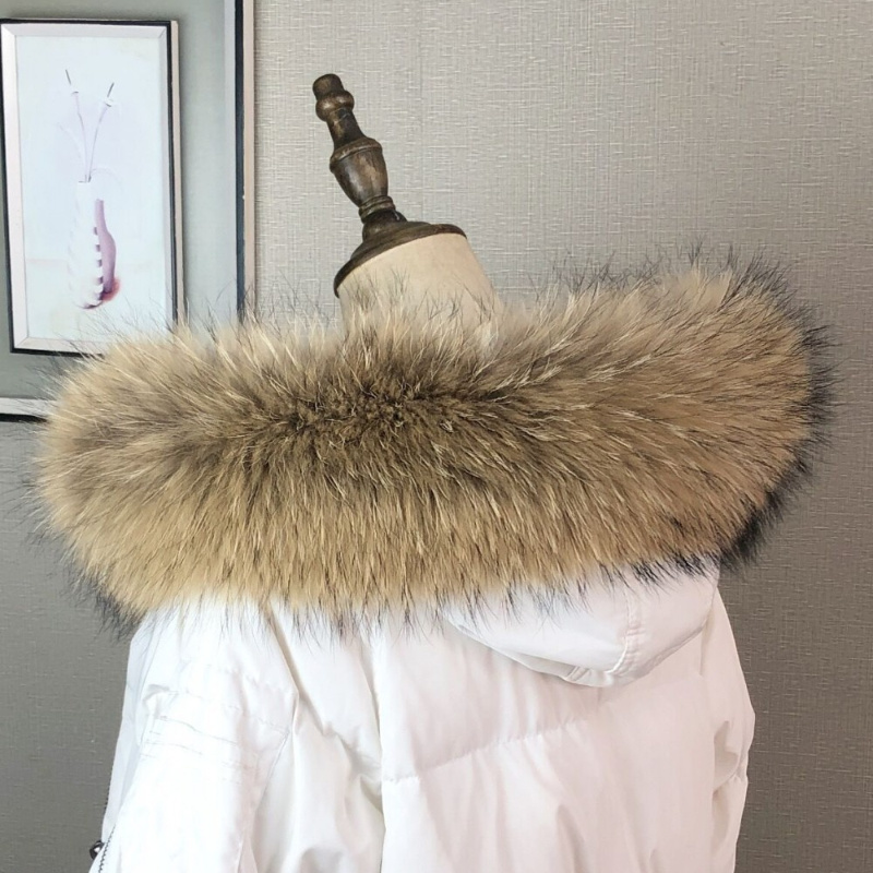 Real Fur Collar for Coat Parka - Winter Clothing Women Sale incelemesi ve fiyatı