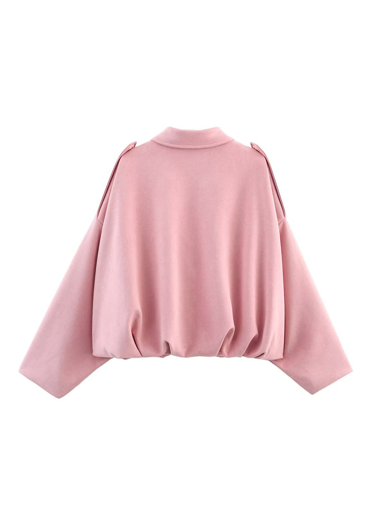 TFMLN Women Suede Bomber Jacke - Winter Clothing Women Sale incelemesi ve fiyatı