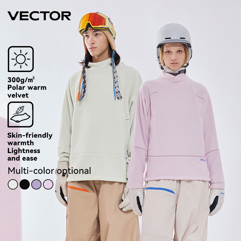 VECTOR Fleece Jacket Woman Men - Winter Clothing Vector incelemesi ve fiyatı