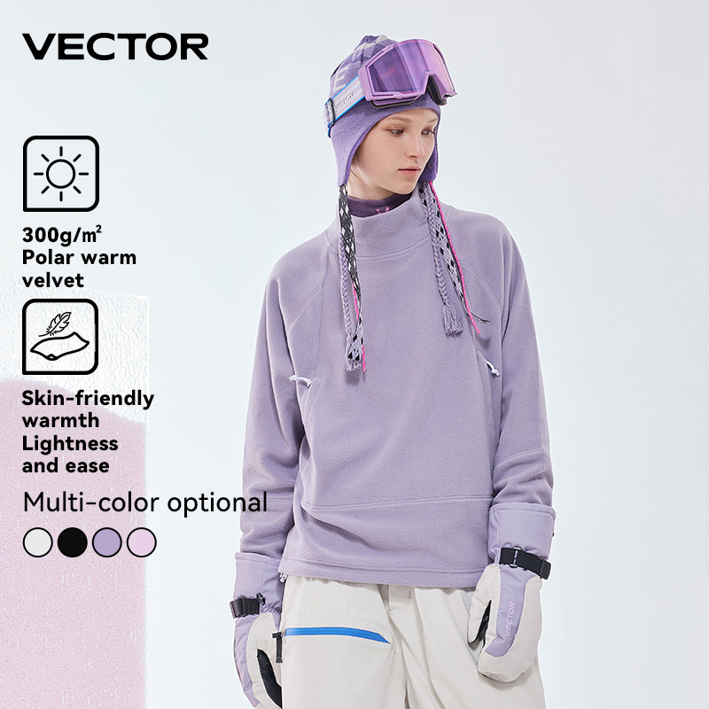 VECTOR Fleece Jacket Woman Men - Winter Clothing Vector incelemesi ve fiyatı