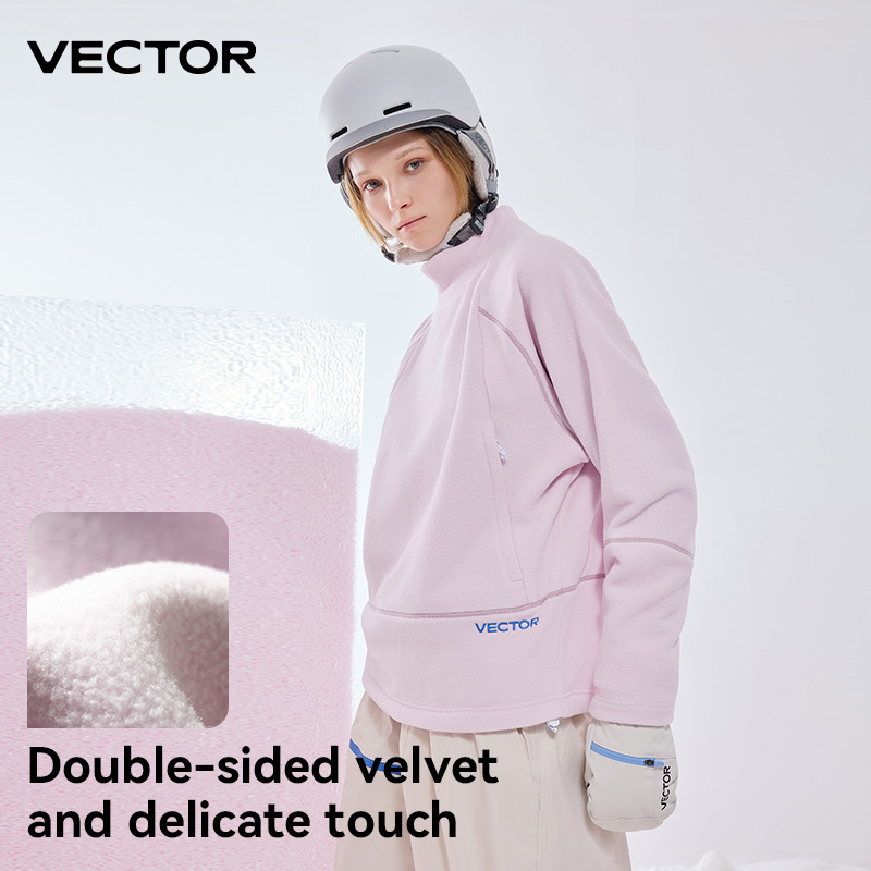 VECTOR Fleece Jacket Woman Men - Winter Clothing Vector incelemesi ve fiyatı