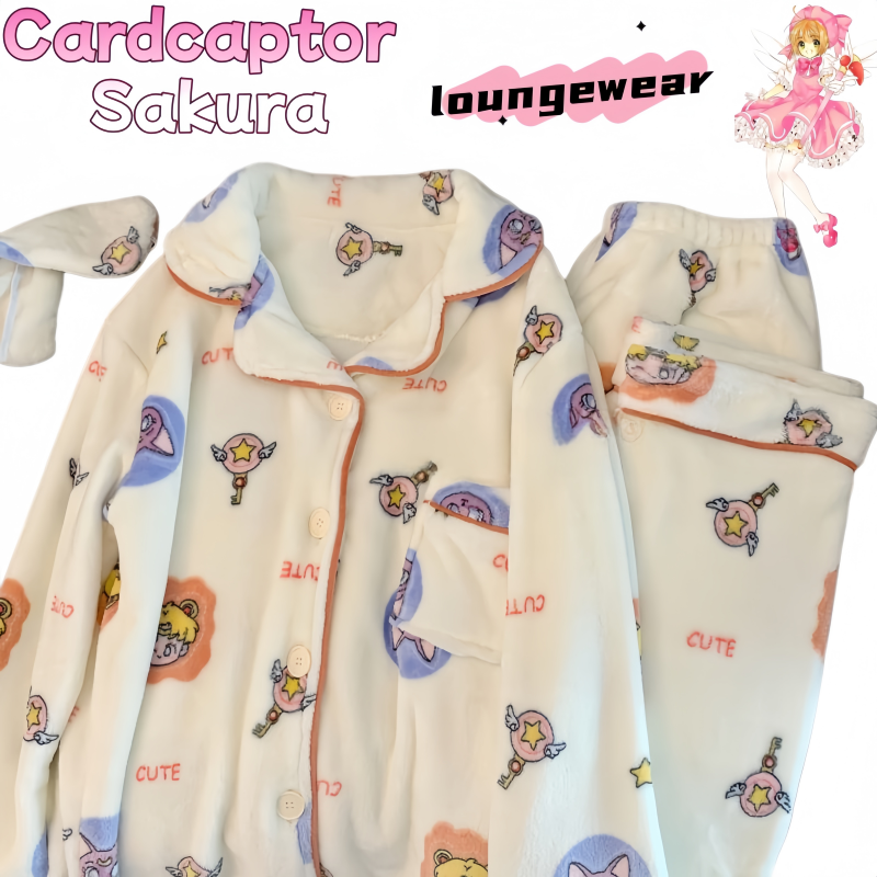 Cardcaptor Sakura Pajamas - Cu - Winter Clothing For incelemesi ve fiyatı