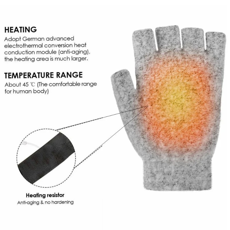 Electric Heating Gloves Hand W - Hand Warmer Reusable incelemesi ve fiyatı