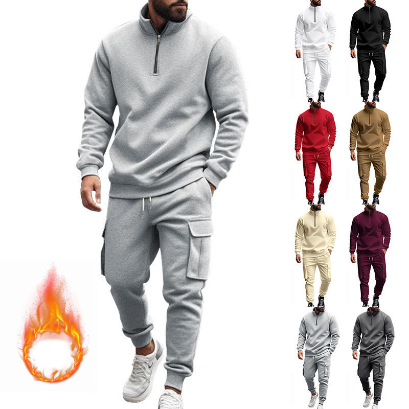 Men's Autumn Winter Fleece Lin - Winter Clothing For incelemesi ve fiyatı