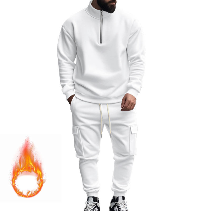 Men's Autumn Winter Fleece Lin - Winter Clothing For incelemesi ve fiyatı