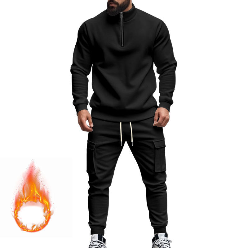 Men's Autumn Winter Fleece Lin - Winter Clothing For incelemesi ve fiyatı