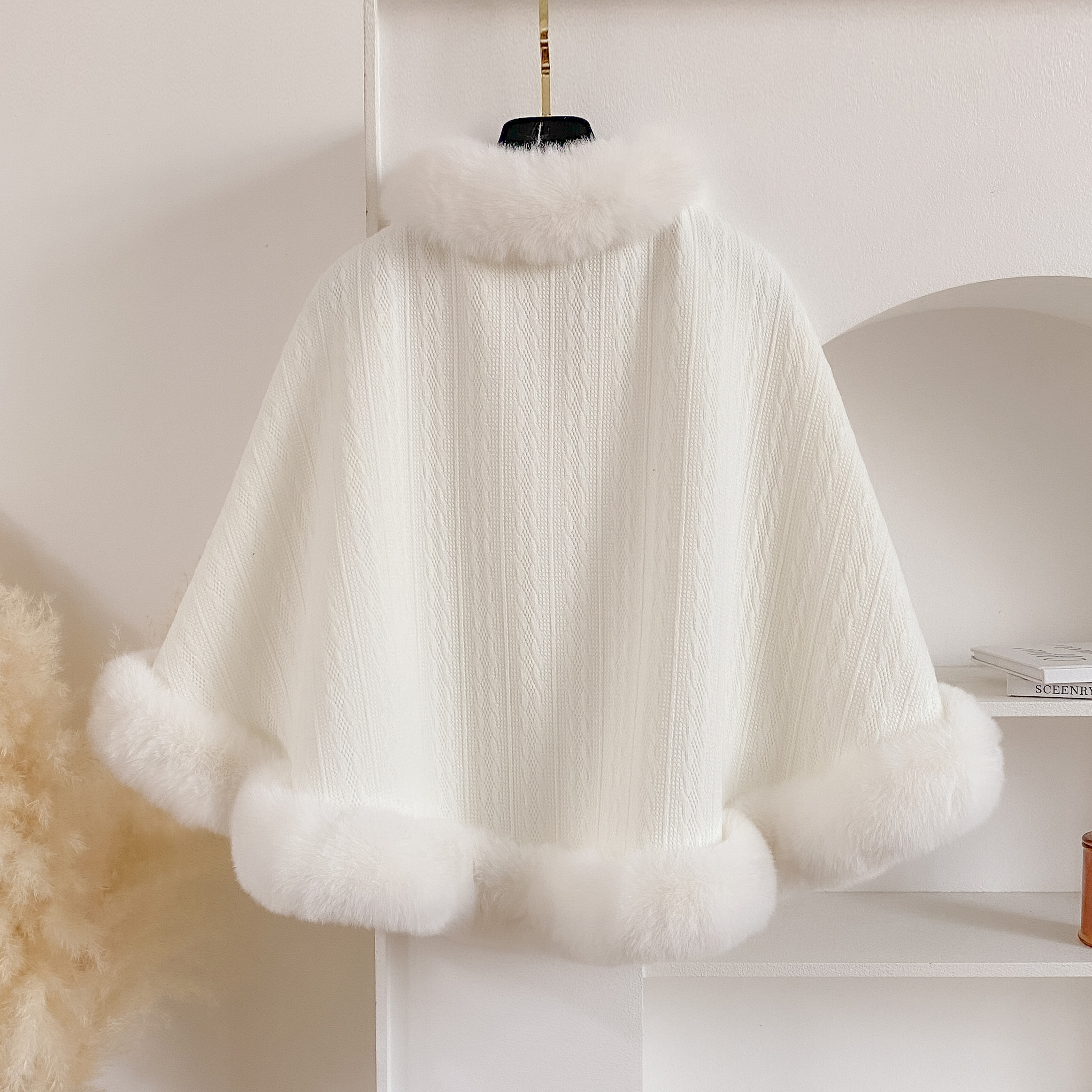 2024 New Winter Solid Poncho T - Winter Clothing Women Sale incelemesi ve fiyatı